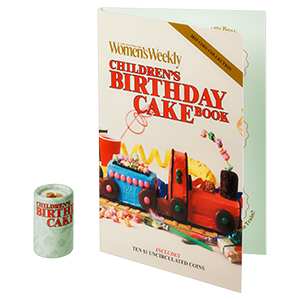 2025 $1 Birthday Cake Ten Coin Collection Tube and Folder