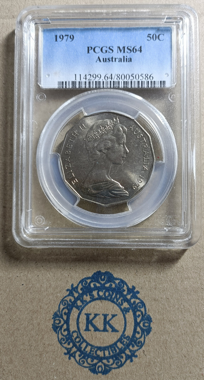1979 50 Cents UNC Coin PCGS MS64