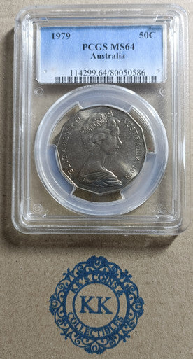 1979 50 Cents UNC Coin PCGS MS64