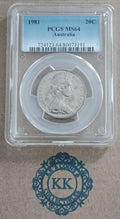 1981 20 Cents UNC Coin PCGS MS64