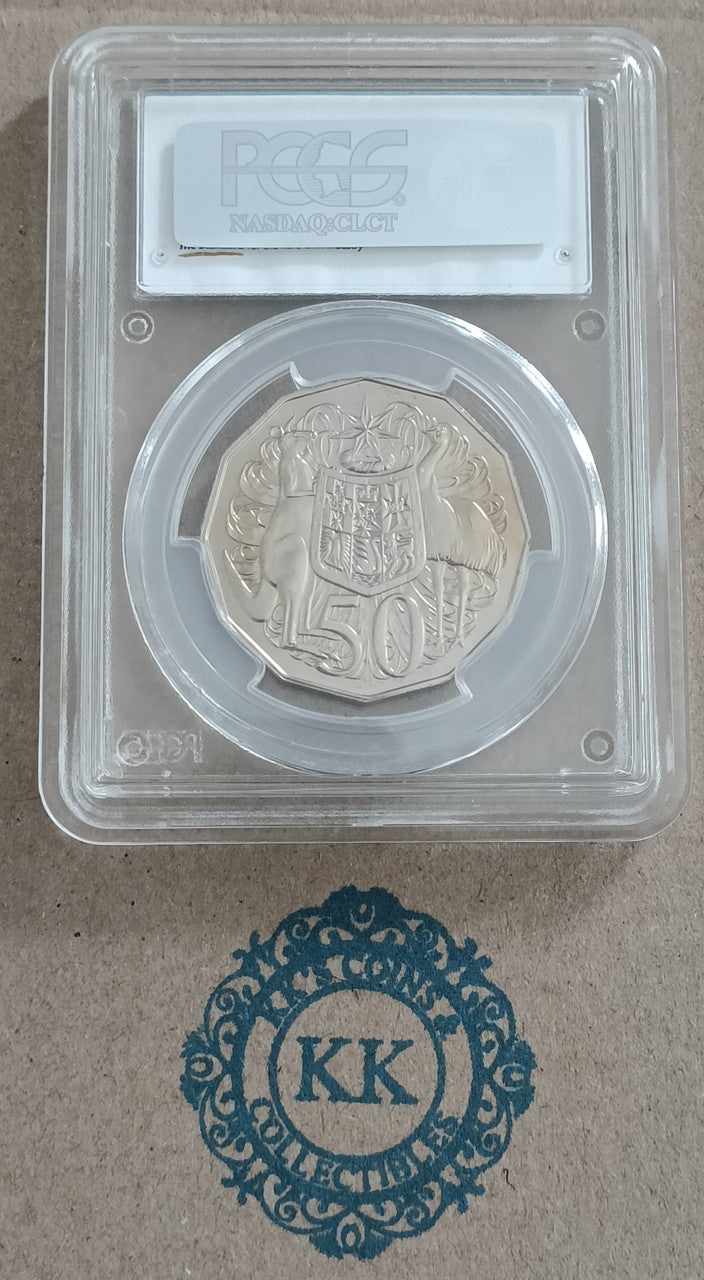 1986 50 Cents UNC Coin PCGS MS64