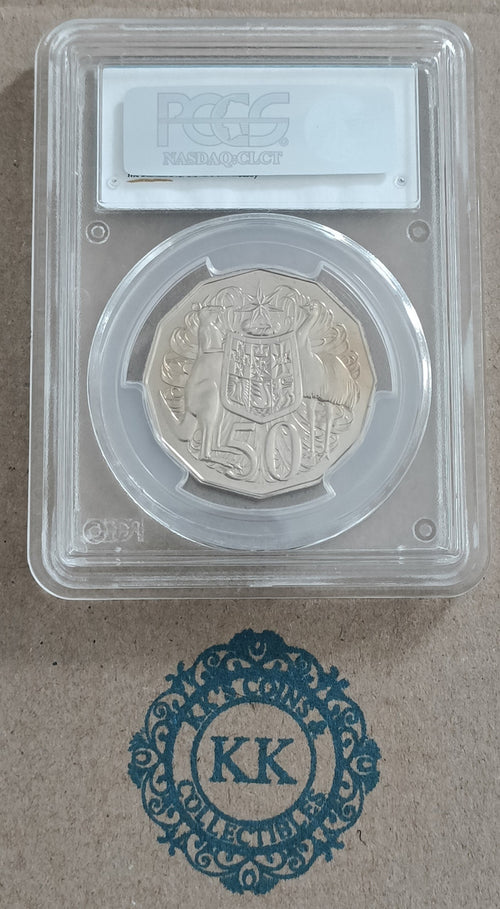 1986 50 Cents UNC Coin PCGS MS64
