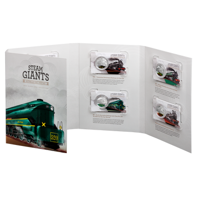 2025 50 Cents Steam Giants 7 Coin set