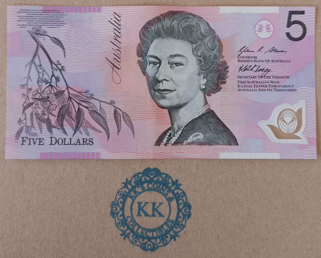 2008 Australia $5 CD08 388884 Semi Solid  Banknote