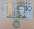 2013 Australia $10 First and Last Prefix Banknotes AA13 494529 & DF13 681585