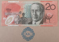 2013 Australia $20 First Prefix 6 Digit RADAR Banknote AA13 557755