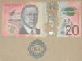 2019 Australia $20 7 Digit RADAR Banknote CB19 1939391