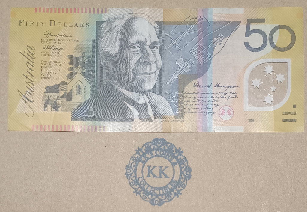 2006 Australia $50 First Prefix Banknote AA06 327732