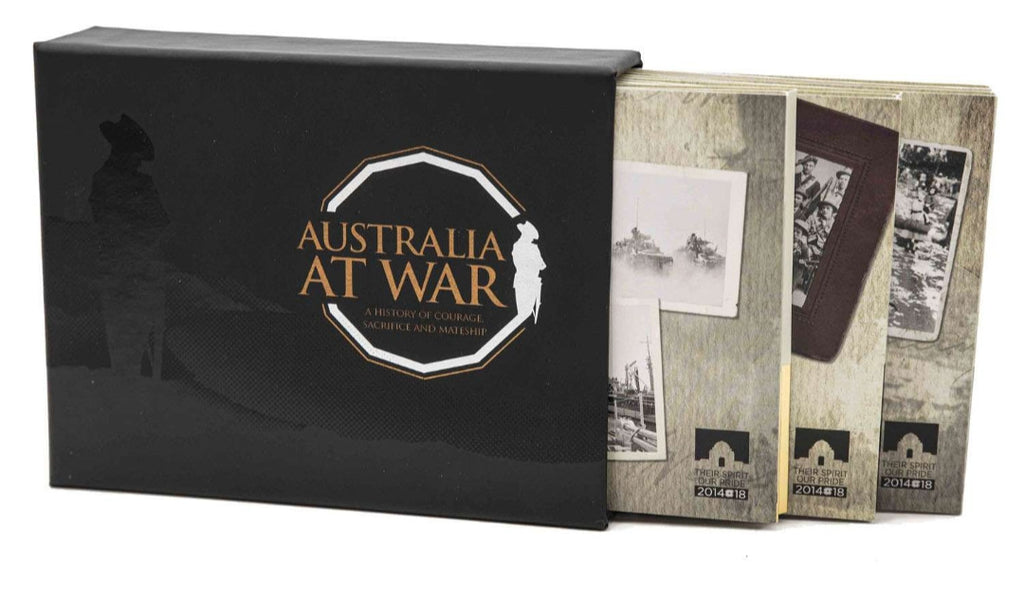 2014-2016 Australia at War 50 Cent 18 Coin Set