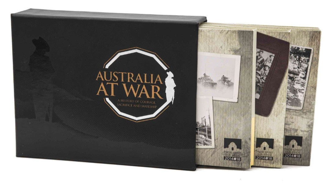 2014-2016 Australia at War 50 Cent 18 Coin Set