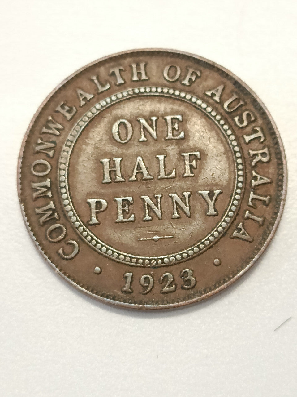 Australian 1911-1964 Complete Halfpenny Set - Including 1923 in Hawthorn Album