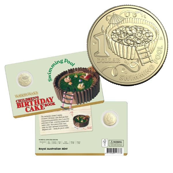 2025 Australian Women's Weekly Children's Birthday Cake Twelve Coin Premium Recipe Box Collection