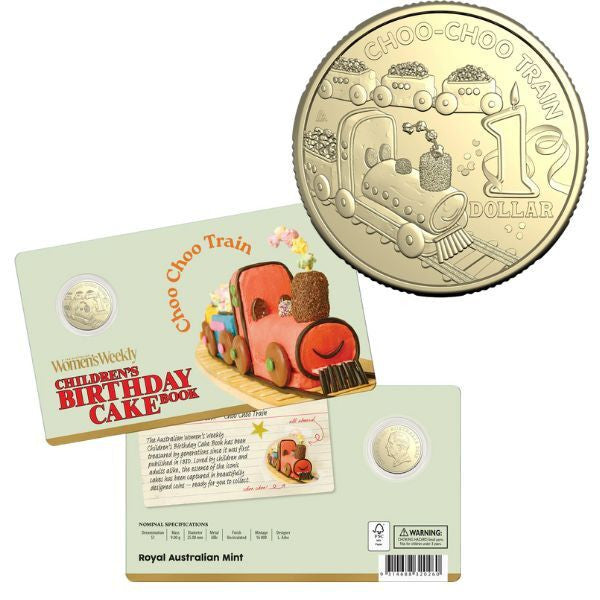 2025 Australian Women's Weekly Children's Birthday Cake Twelve Coin Premium Recipe Box Collection