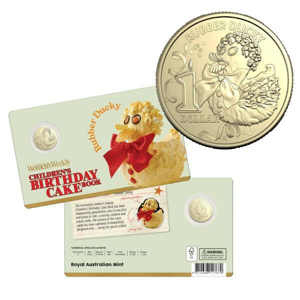 2025 Australian Women's Weekly Children's Birthday Cake Twelve Coin Premium Recipe Box Collection