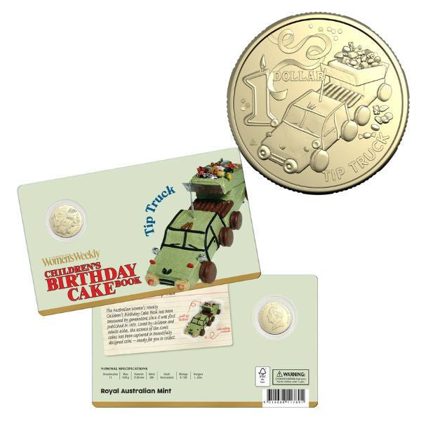 2025 Australian Women's Weekly Children's Birthday Cake Twelve Coin Premium Recipe Box Collection