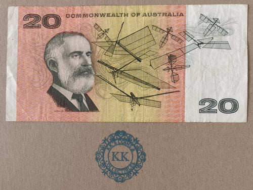 1966 Australia $20 Coombs Wilson First Prefix XAA 272313