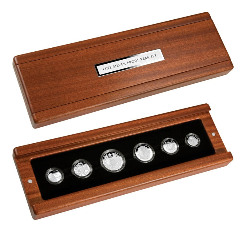 2009 Australia Fine Silver Proof Year Set Sealed