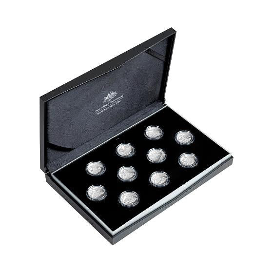 2023 Aussie Big Things 10-Coin Silver Proof Set
