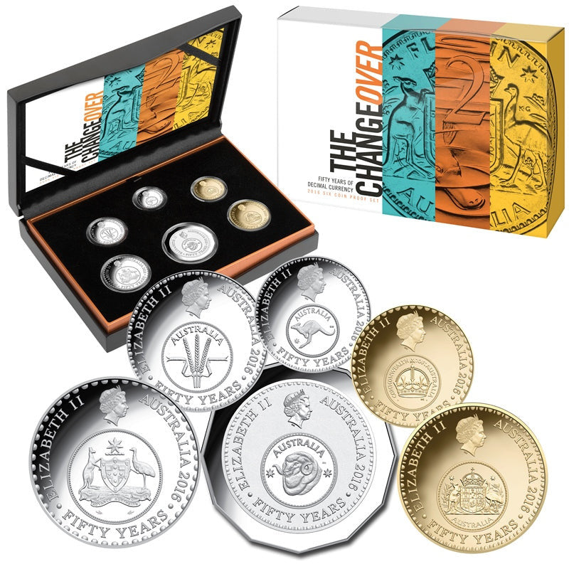 2016 Australian Proof Set - 50th Anniversary of Australian Decimal Currency