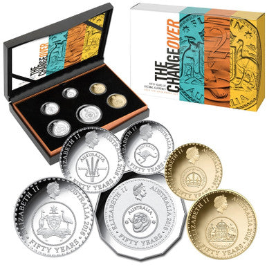 2016 Australian Proof Set - 50th Anniversary of Australian Decimal Currency