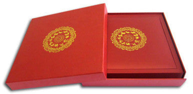 2014 Laos Lunar Horse 2000 Kip Jade Inlay Lunar 2oz Silver Gilded Proof Coin