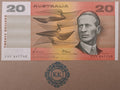 1989 Australia $20 Banknote Phillips Fraser EVV 641740