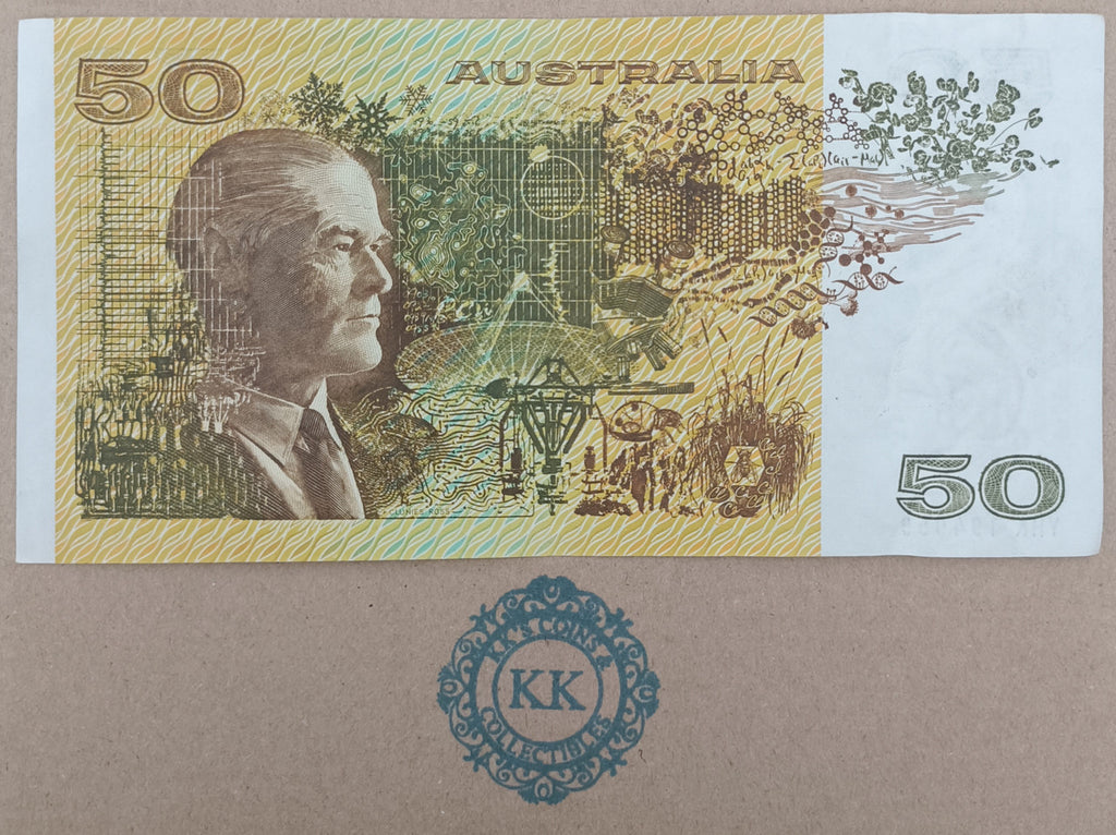 1983 Johnston/Stone $50 Banknote YHK 194059