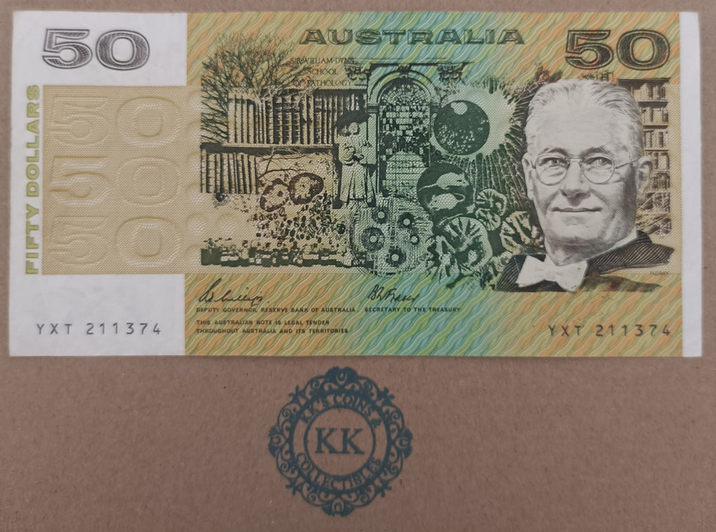 1989 Phillips/Fraser $50 Banknote YXT 211374