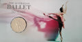 2012 50 Years of Australian Ballet 50 Cent coin in Card