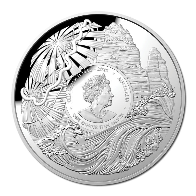 2023 $5 Beauty, Rich & Rare - Twelve Apostles Domed Silver Proof Coin