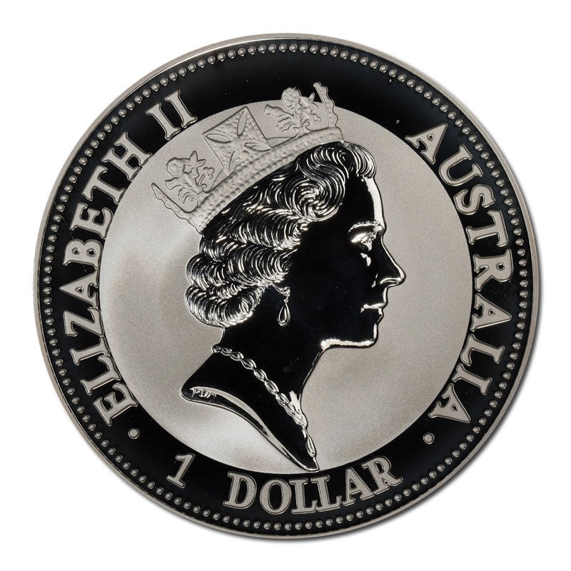 1993 Australian $1 Kookaburra 1oz Silver Unc Coin