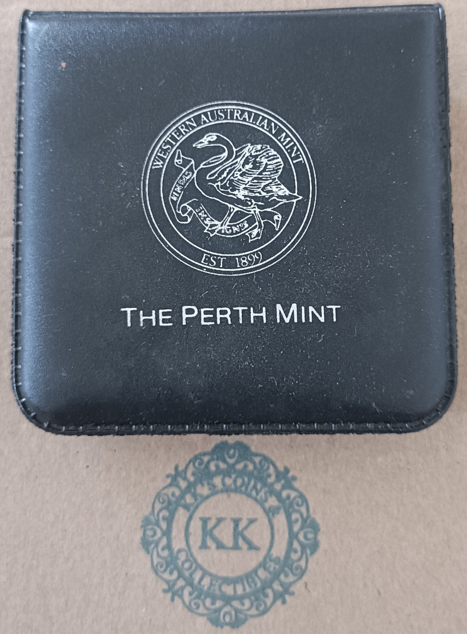 1993 Australian Nursing Federation Silver Medallion 1 Troy Ounce Perth Mint