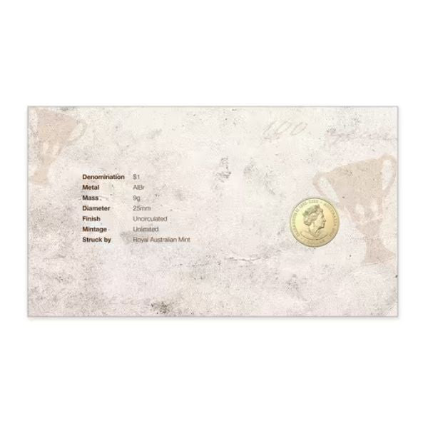 2025 100 Years of Hawthorn Football Club PIN and $1 PNC