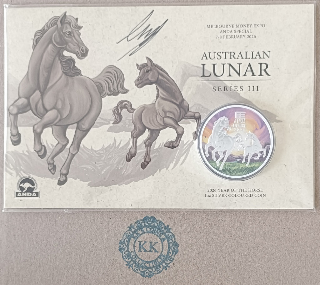 ANDA MONEY EXPO MELBOURNE 2026 Australian Lunar Series III - HORSE