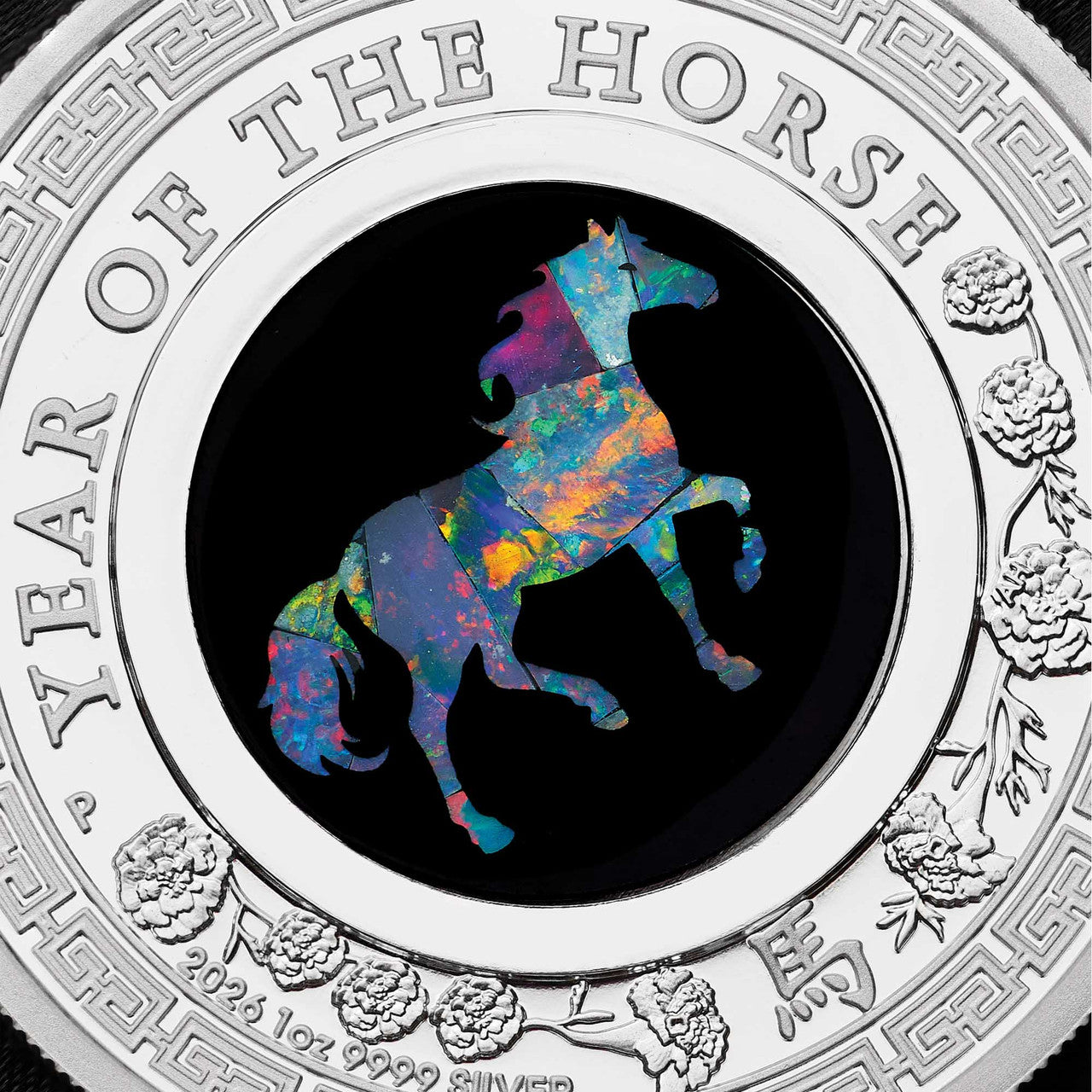 2026 Australian Opal Lunar Series - Year of the Horse 1oz Silver Proof Coin