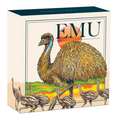 2026 Australian Emu 1oz Coloured Silver Proof Coin