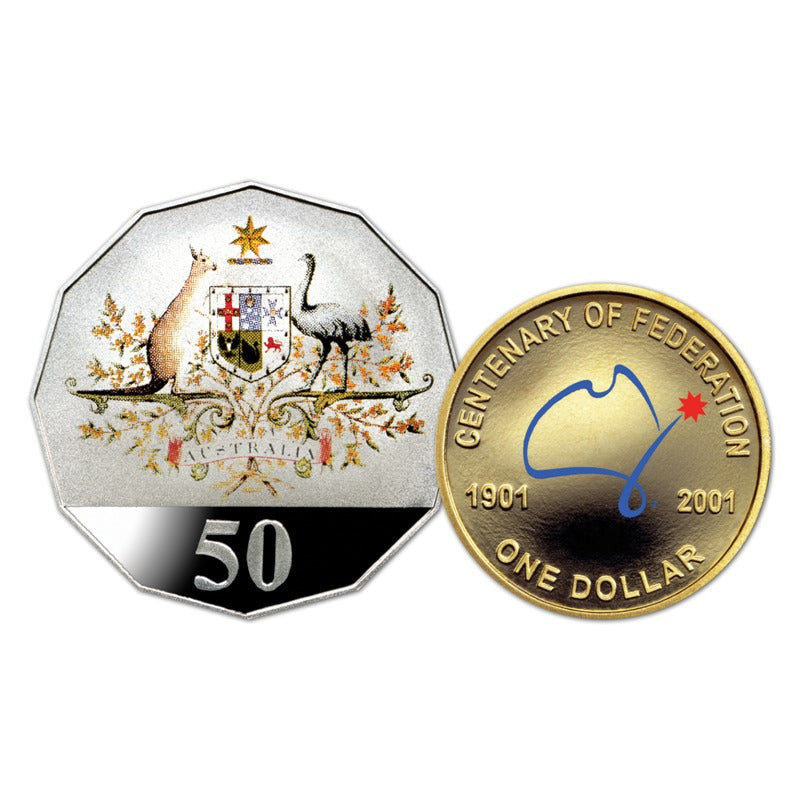 2001 Centenary of Federation 20 Coin Proof Set
