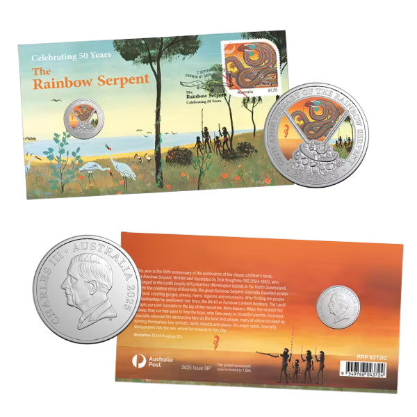2025 The Rainbow Serpent 20 Cent PNC