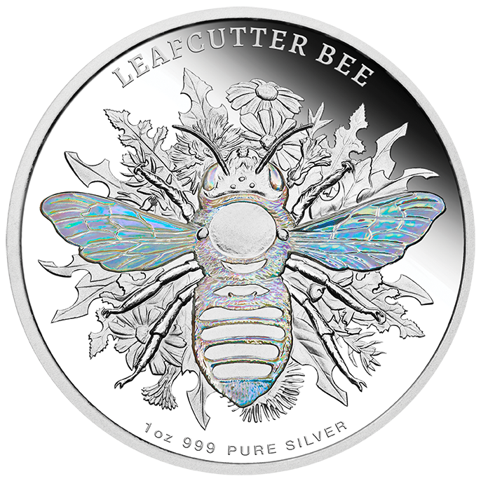 2026 $2 Australian Native Leafcutter Bee Silver  Coin