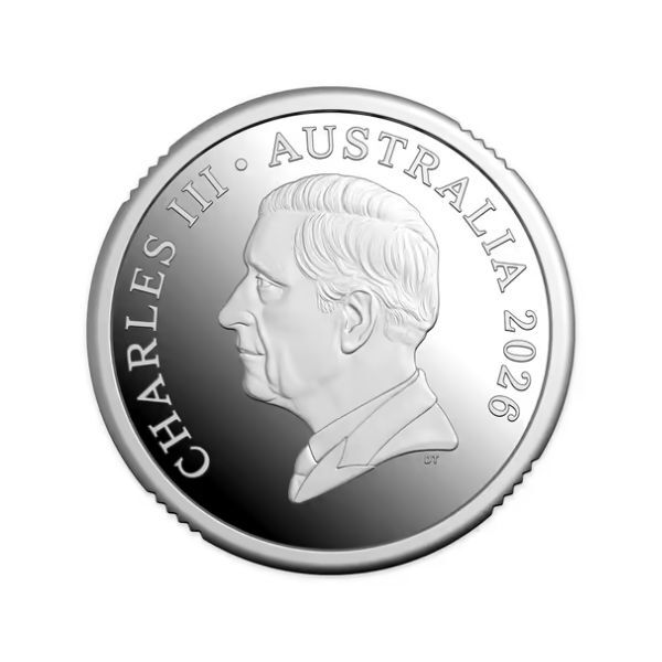 2026 Bluey Heeler Family Colour Silver Proof Coin