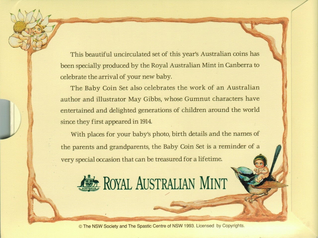 1994 Australian Baby Mint Set - Gumnut