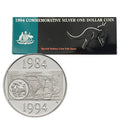 1994 10th Anniversary $1 Silver Proof Sydney Coin Fair Release