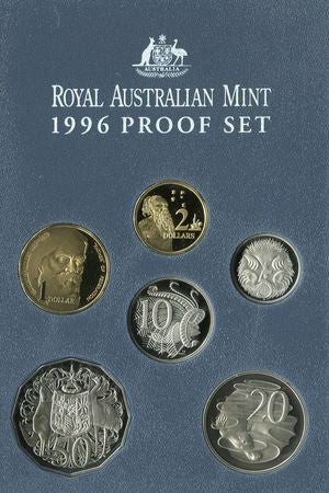1996 Sir Henry Parkes 6 Coin Proof set