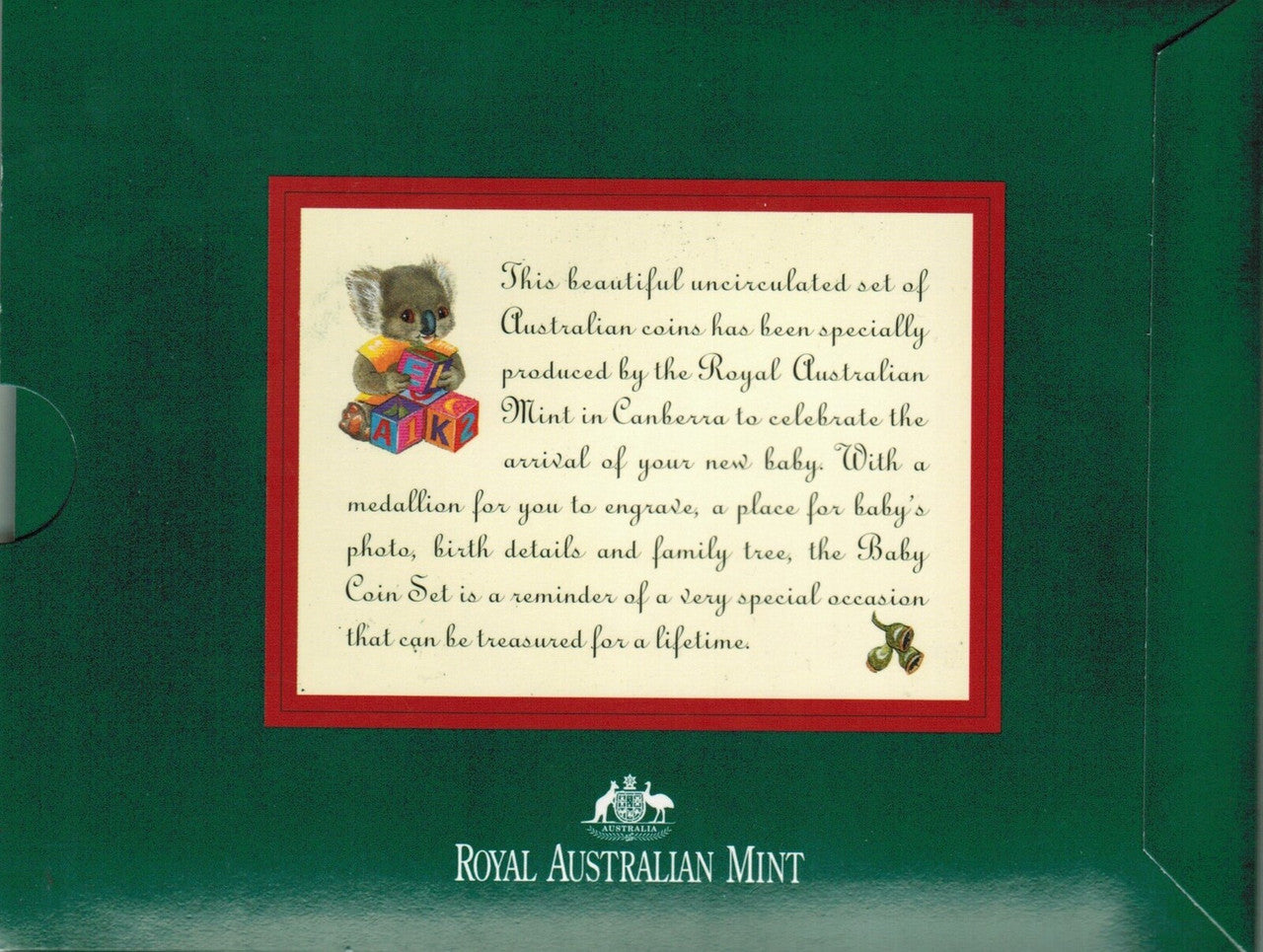 1998 Australian Baby Mint Set - Koala Series