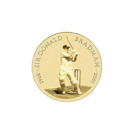 2001 $5 SIR DONALD BRADMAN UNCIRCULATED COIN IN CARD
