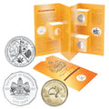 2001 Centenary of Federation $1, 50c and 20c Uncirculated 3 Coin Set - ACT