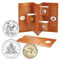 2001 Centenary of Federation $1, 50c and 20c Uncirculated 3 Coin Set - Northern Territory