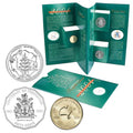 2001 Centenary of Federation $1, 50c and 20c Uncirculated 3 Coin Set - Norfolk Island