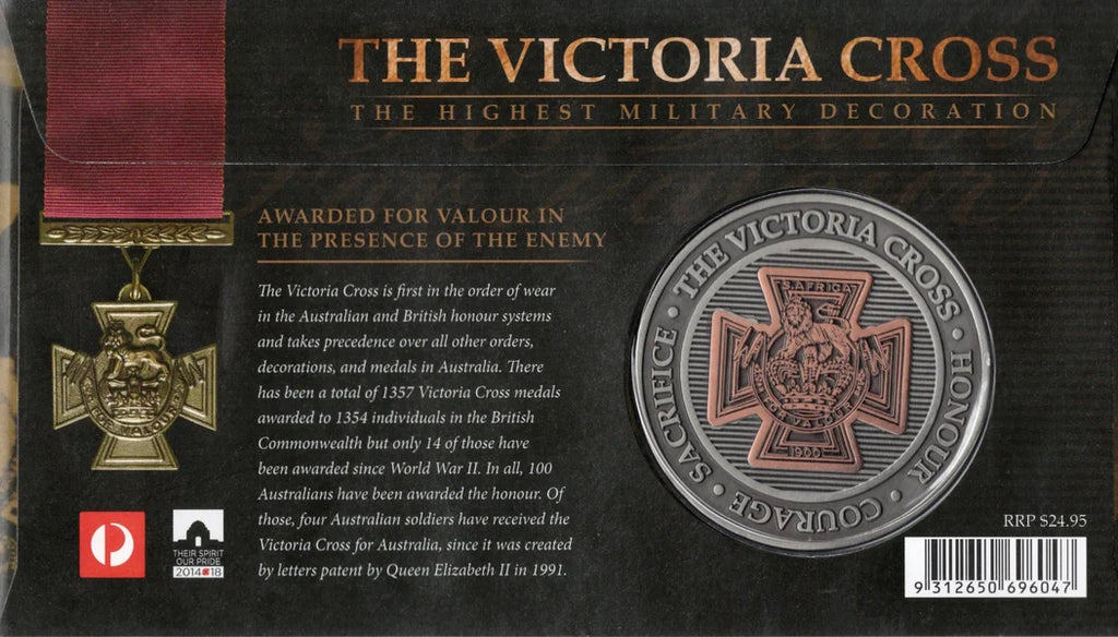 2015 The Victoria Cross Stamp and Medallion Cover - 0844
