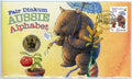 2016 $1 Fair Dinkum Aussie Alphabet W Coin & Stamp Cover PNC